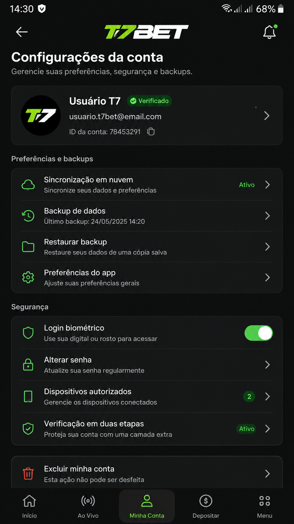 t7bet screenshot